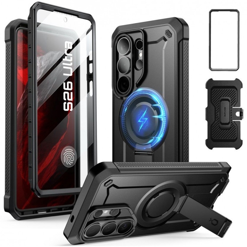 Husa de protectie Supcase Unicorn Beetle Pro Mag Magsafe 2-Set pentru Galaxy S26 Ultra Negru