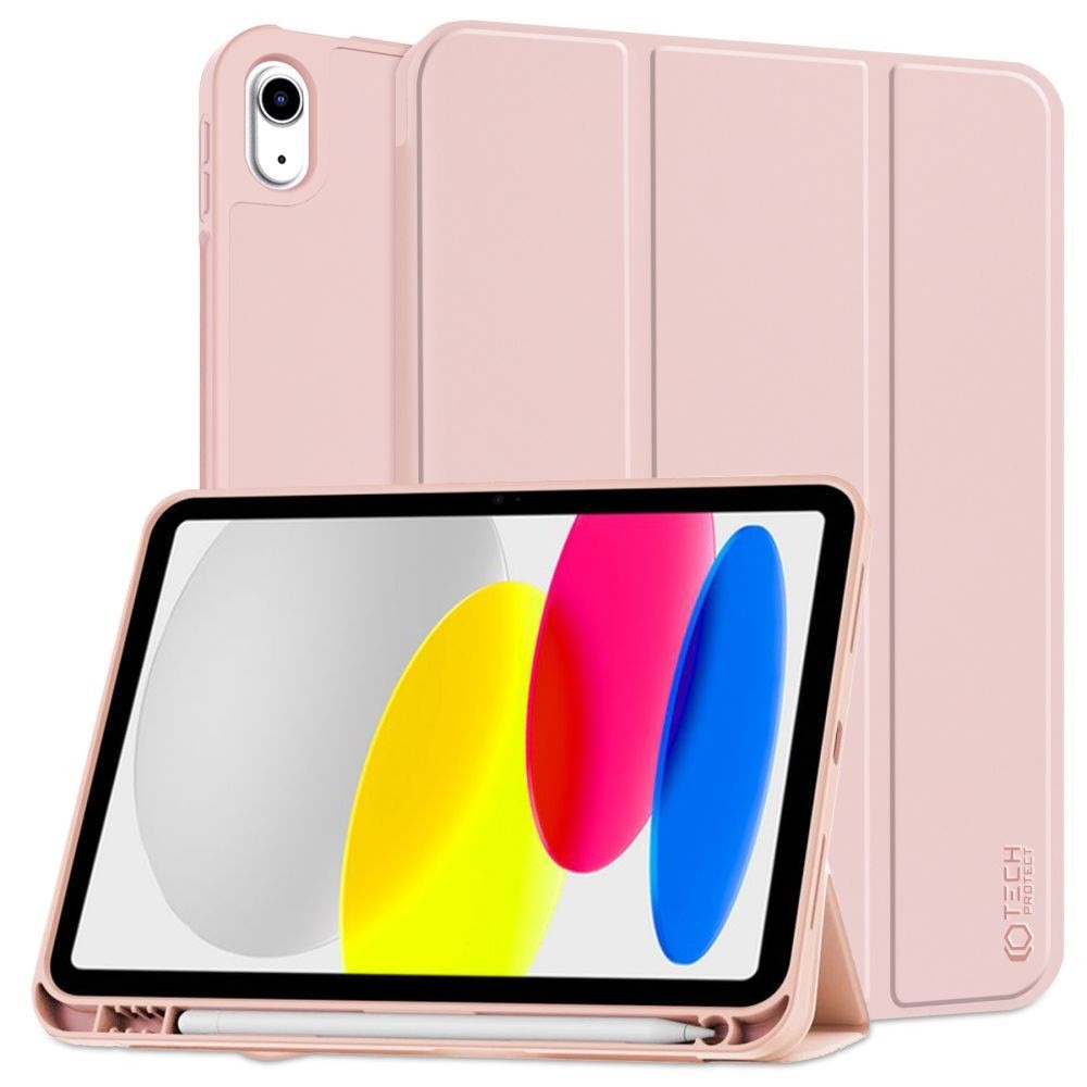 Husa de protectie Tableta Tech-Protect SC Pen iPad 10.9" 10 / 2022 / 11" 11 / 2025 Pink