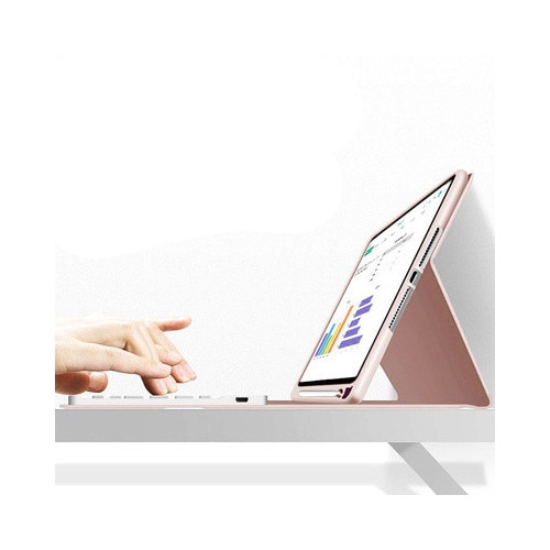 Husa de protectie Tableta Tech-Protect SC Pen + Keyboard iPad 10.9" 10 / 2022 / 11" 11 / 2025 Pink