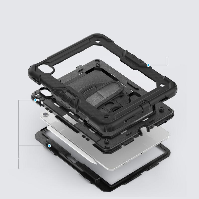 Husa de protectie Tableta Tech-Protect Solid360 iPad Air 11" 6 / 7 / 2024-2025 Negru
