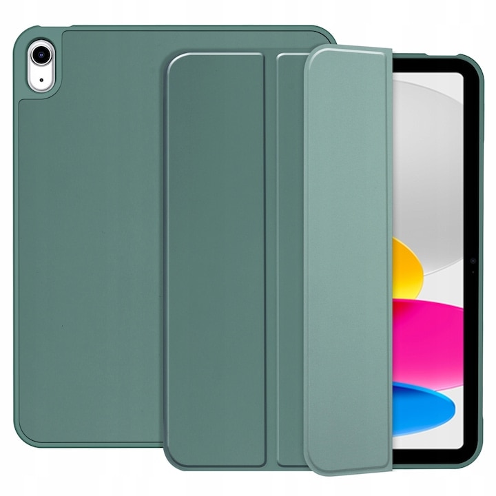 Husa de protectie Tableta Tech-Protect SC Pen iPad 10.9" 10 / 2022 / 11" 11 / 2025 Green
