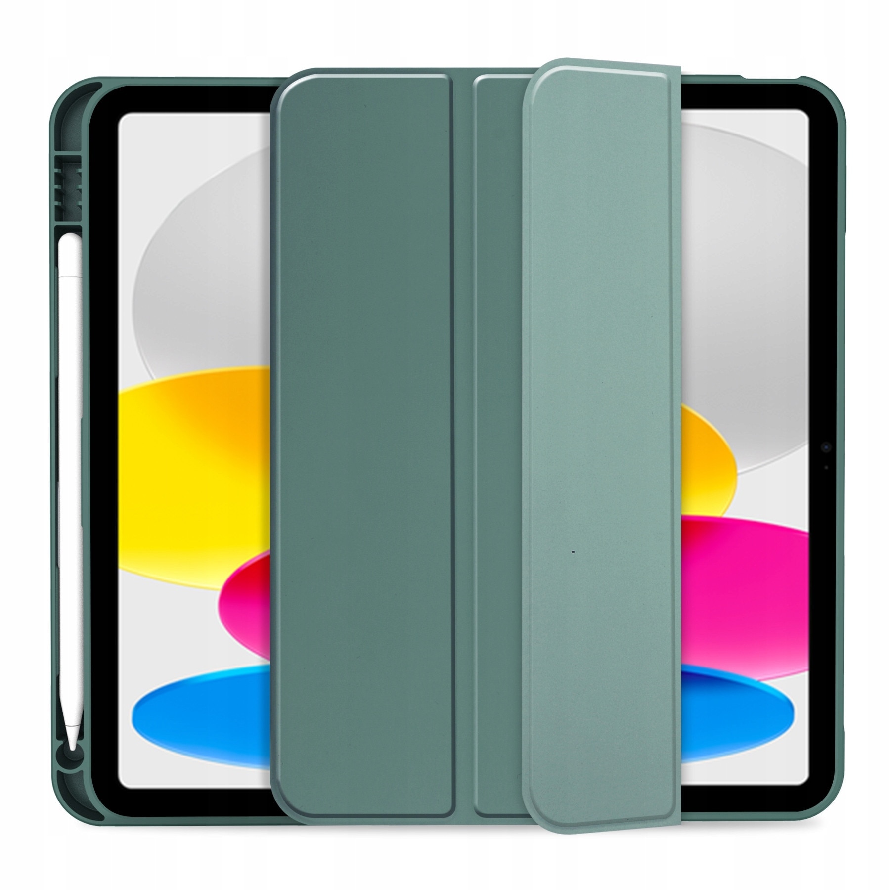 Husa de protectie Tableta Tech-Protect SC Pen iPad 10.9" 10 / 2022 / 11" 11 / 2025 Green