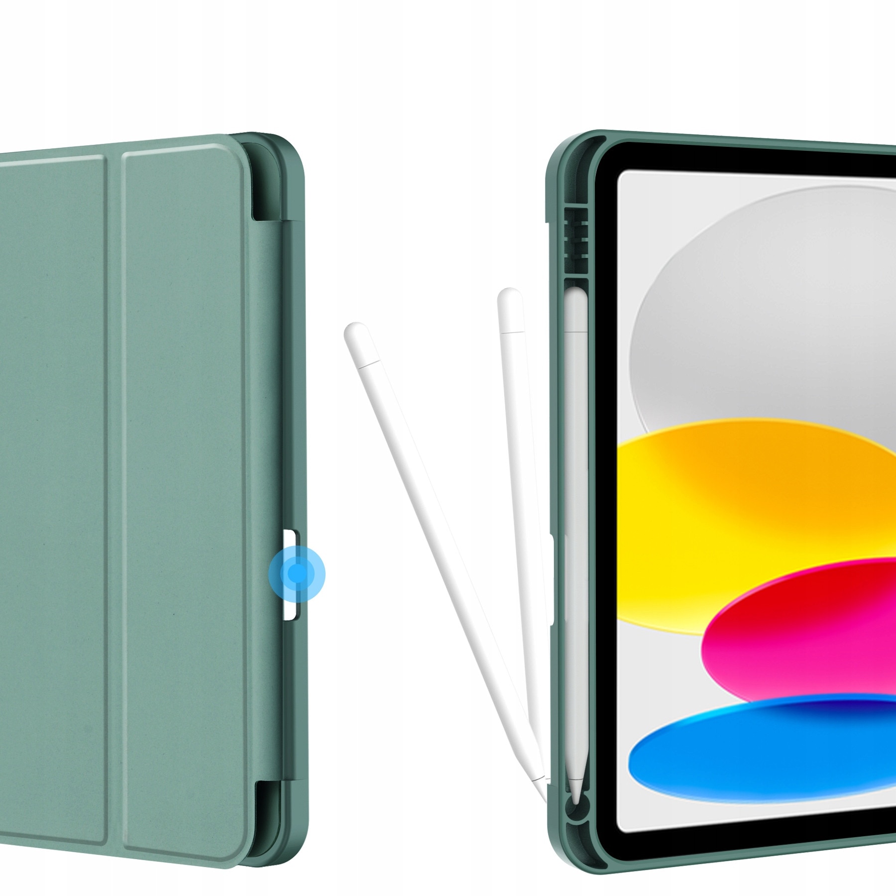 Husa de protectie Tableta Tech-Protect SC Pen iPad 10.9" 10 / 2022 / 11" 11 / 2025 Green