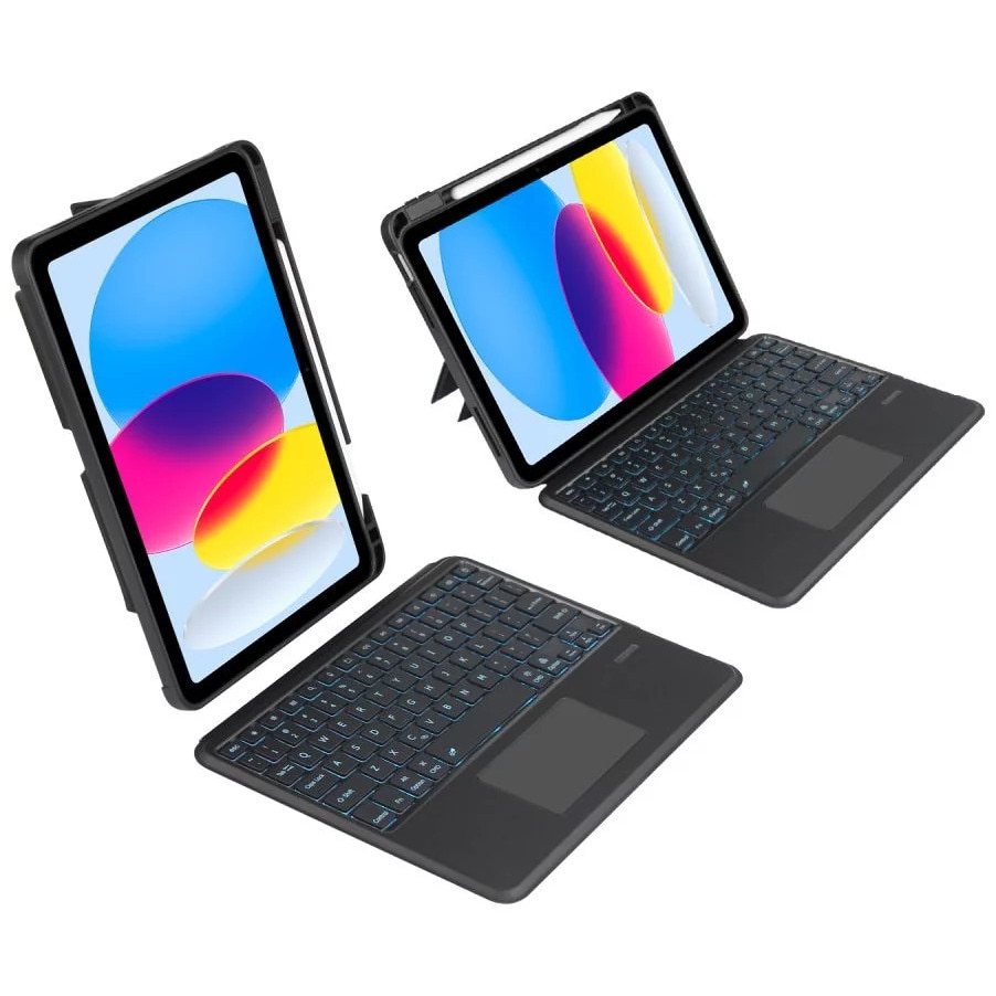 Husa de protectie Tableta Tech-Protect SCmag Pen + Keyboard iPad 10.9" 10 / 2022 / 11" 11 / 2025 Negru