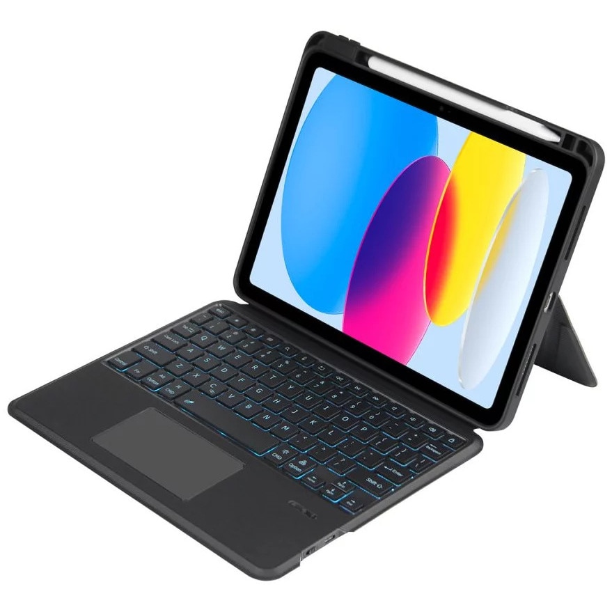 Husa de protectie Tableta Tech-Protect SCmag Pen + Keyboard iPad 10.9" 10 / 2022 / 11" 11 / 2025 Negru