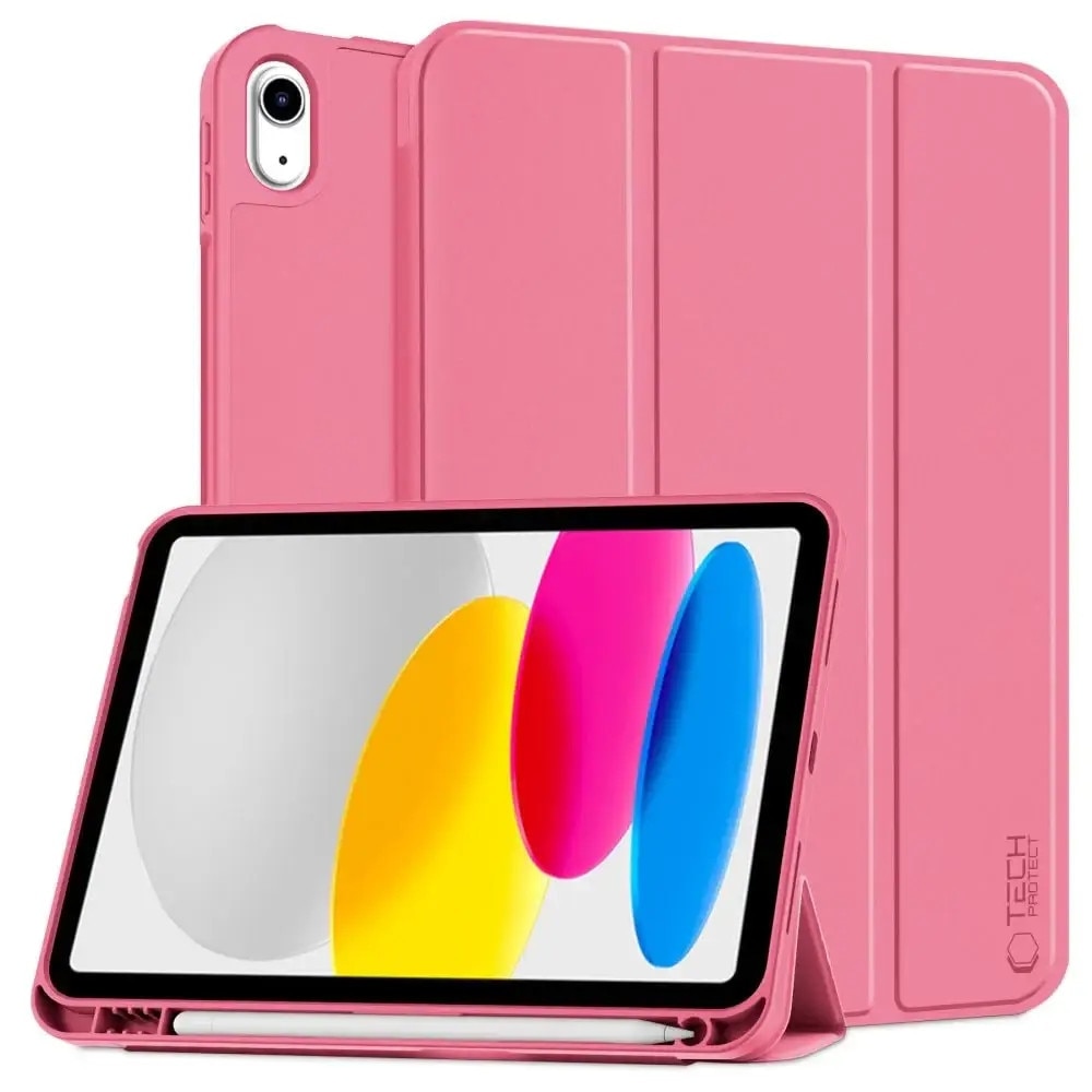 Husa de protectie Tableta Tech-Protect SC Pen iPad 10.9" 10 / 2022 / 11" 11 / 2025 Magenta