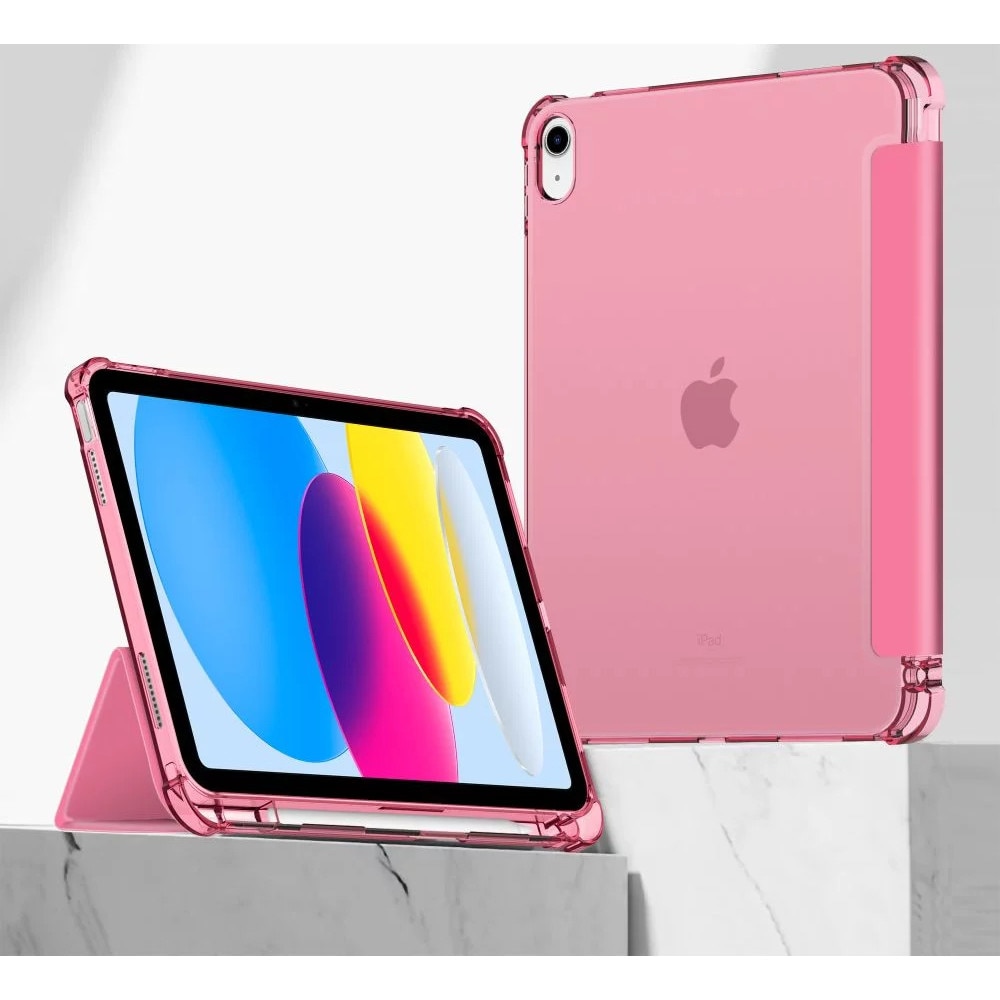 Husa de protectie Tableta Tech-Protect SC Pen Hybrid iPad 10.9" 10 / 2022 / 11" 11 / 2025 Crystal Magenta