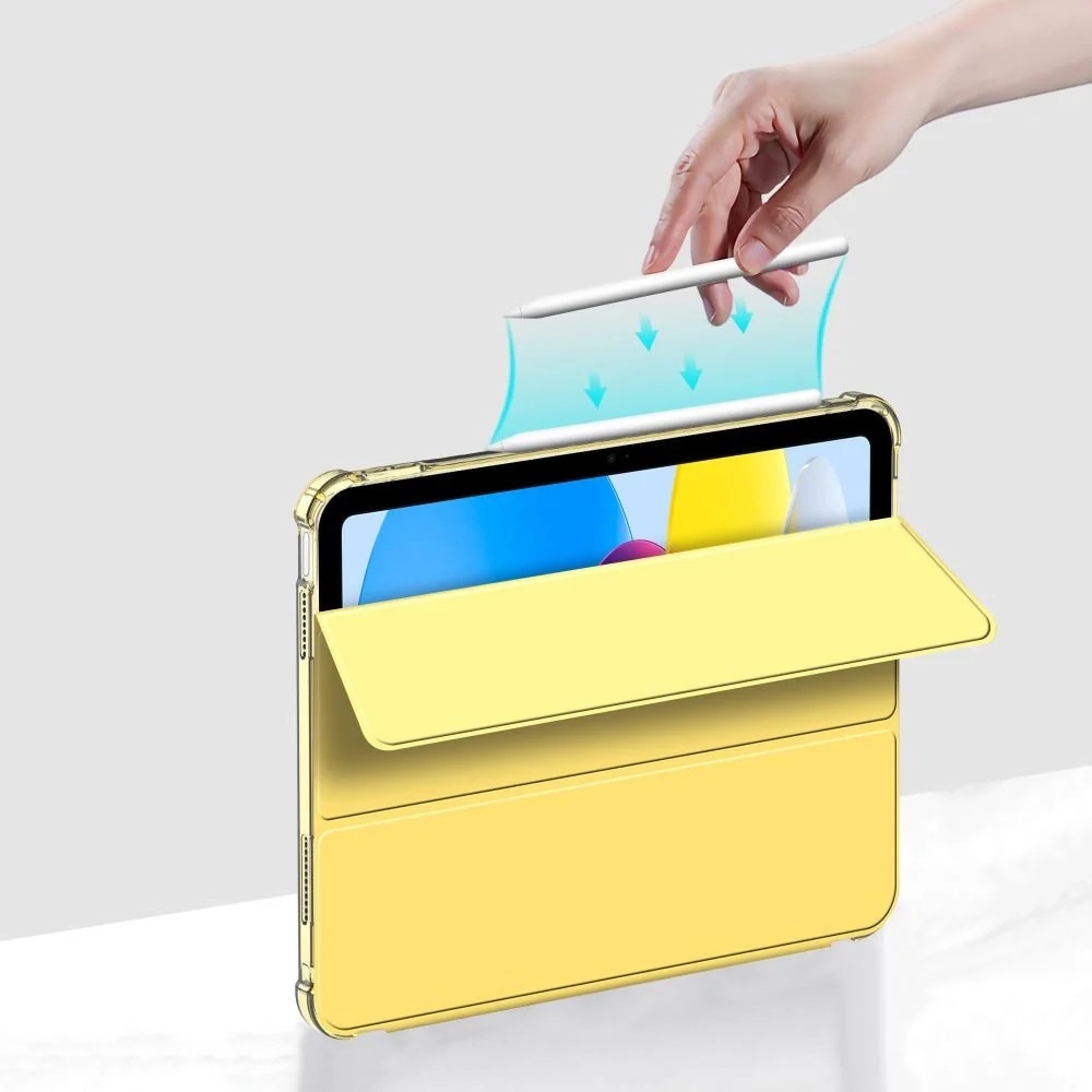 Husa de protectie Tableta Tech-Protect SC Pen Hybrid iPad 10.9" 10 / 2022 / 11" 11 / 2025 Crystal Yellow