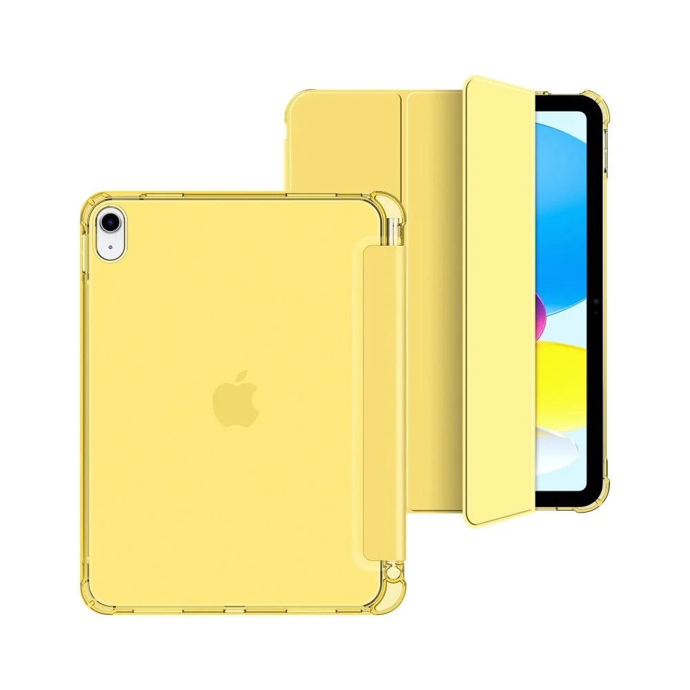 Husa de protectie Tableta Tech-Protect SC Pen Hybrid iPad 10.9" 10 / 2022 / 11" 11 / 2025 Crystal Yellow
