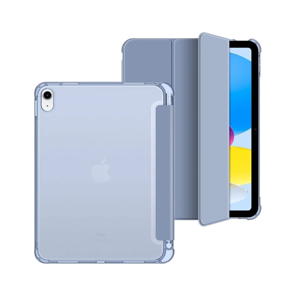 Husa de protectie Tableta Tech-Protect SC Pen Hybrid iPad 10.9" 10 / 2022 / 11" 11 / 2025 Crystal Blue