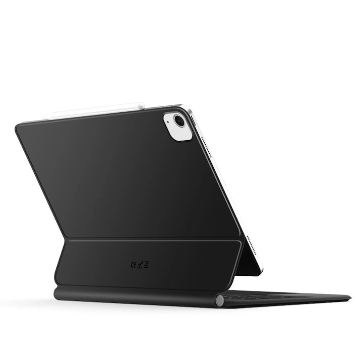 Husa de protectie tableta cu tastatura Tech-Protect Smartcase Magnetic iPad Air 10.9" 4 / 5 / 2020-2022 / 11" 6 / 7 / 2024-2025 Negru
