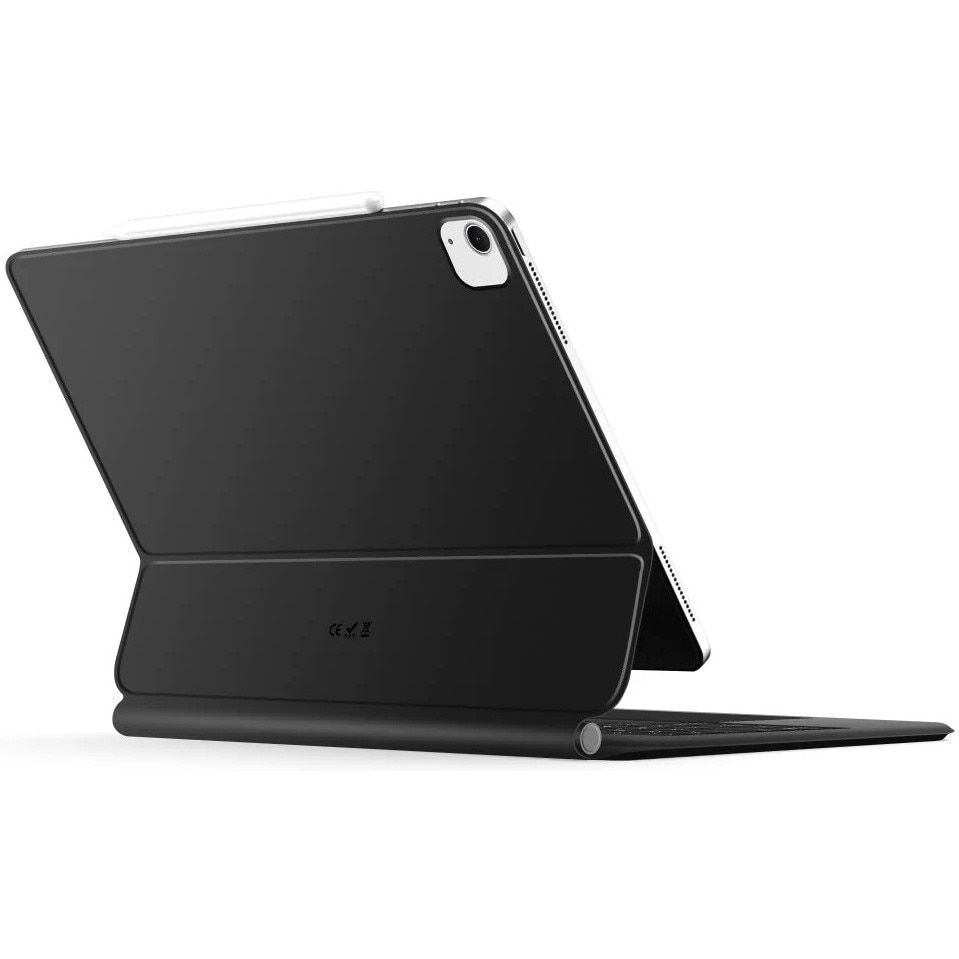 Husa de protectie tableta cu tastatura Tech-Protect Smartcase Magnetic iPad Pro 12.9" 4 / 5 / 6 / 2020-2022 / Air 13" 1 / 2 / 2024-2025 Negru