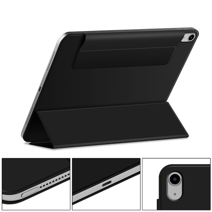 Husa de protectie tableta Tech-Protect Smartcase Magnetic iPad 10.9" 10 / 2022 / 11" 11 / 2025 Negru