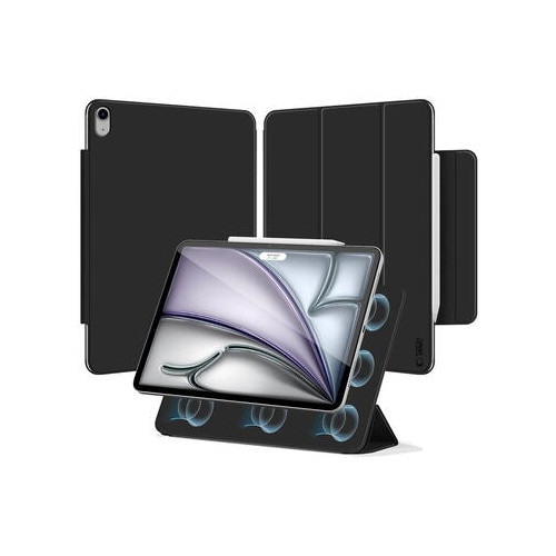Husa de protectie tableta Tech-Protect Smartcase Magnetic iPad Air 13" 1 / 2 / 2024-2025 Negru