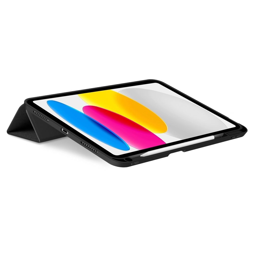 Husa de protectie tableta Tech-Protect SC Pen Canvas iPad 10.9" 10 / 2022 / 11" 11 / 2025 Obsidian Negru