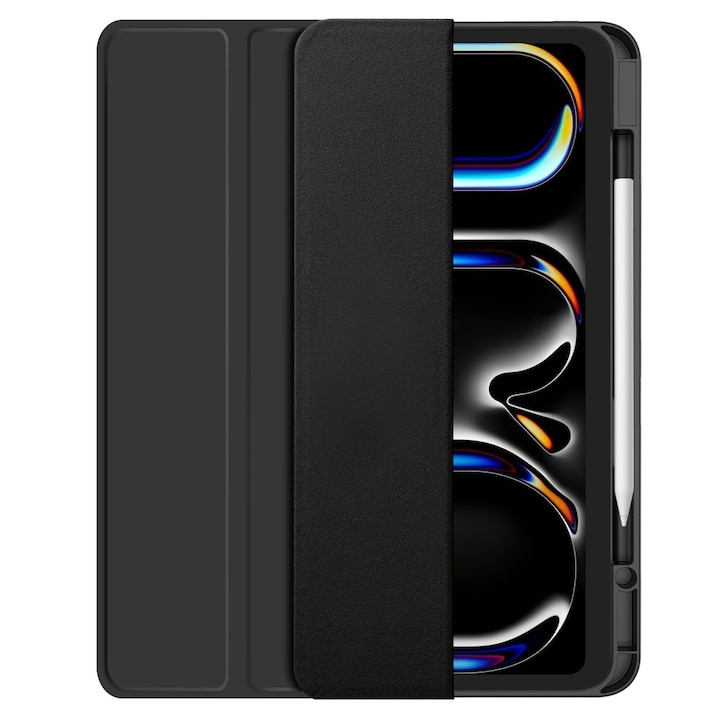 Husa de protectie tableta Tech-Protect SC Pen iPad Pro 13" 7 / 8 / 2024-2025 Negru