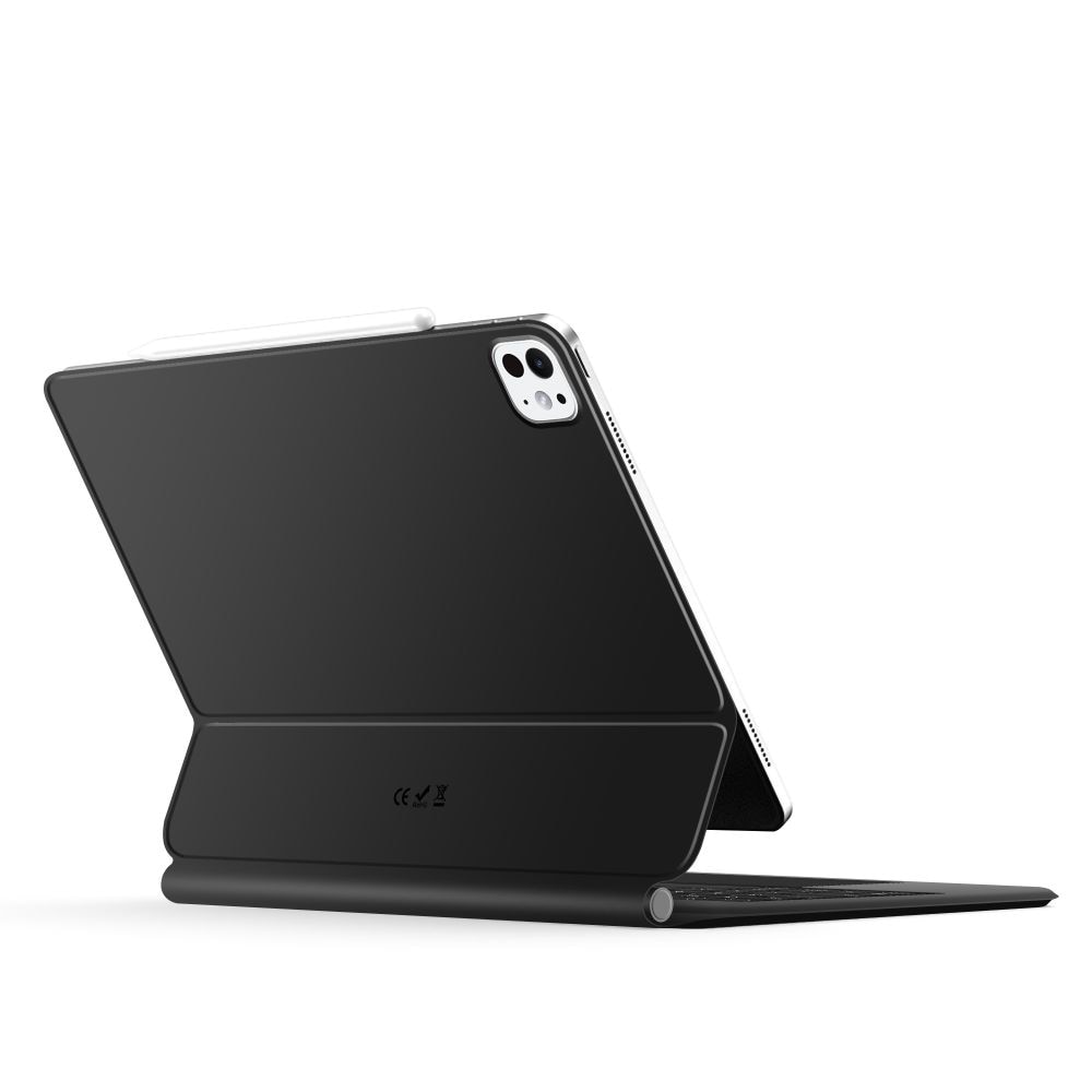 Husa de protectie tableta cu tastatura Tech-Protect Smartcase Magnetic + Keyboard iPad Pro 11" 5 / 6 2024-2025 Negru
