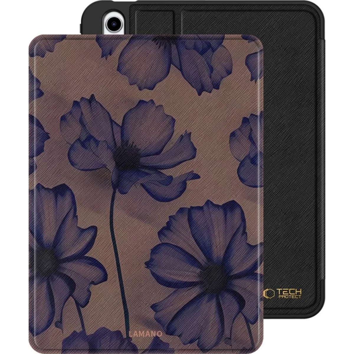 Husa de protectie tableta Tech-Protect Lamano iPad 10.9" 10 / 2022 / 11" 11 / 2025 Velvet Night