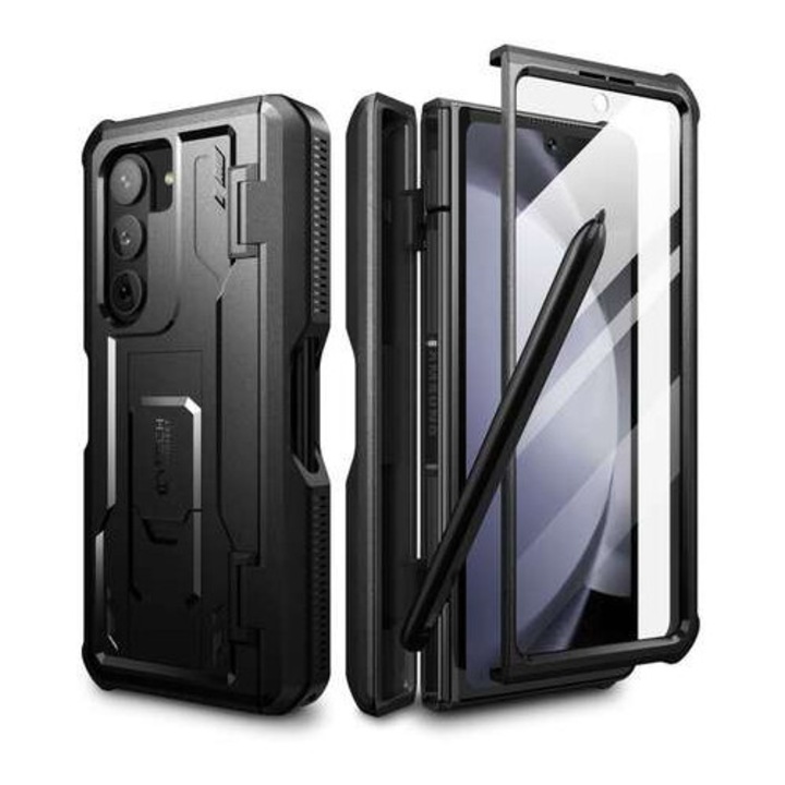 Защитен калъф Tech-Protect Kevlar Pro Pen за Galaxy Z Fold 5, Черен