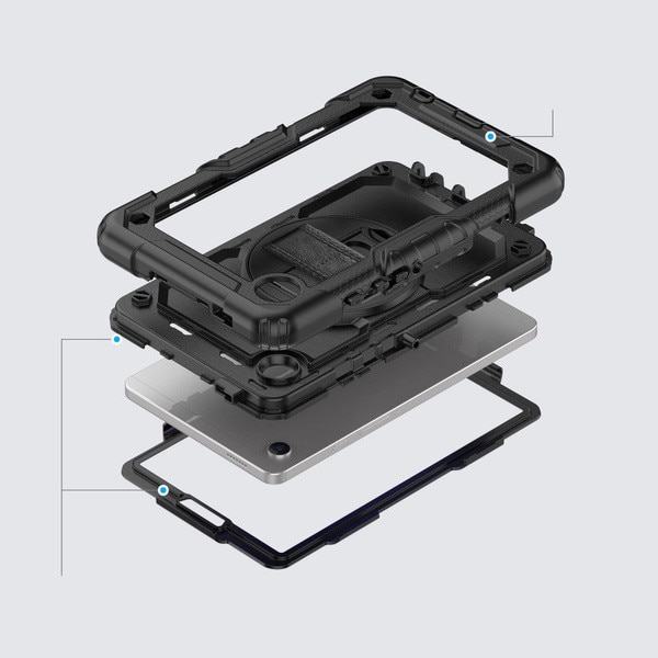 Husa de protectie tableta Tech-Protect Solid360 pentru Galaxy Tab A9+ Plus 11.0 X210 / X215 / X216 Negru