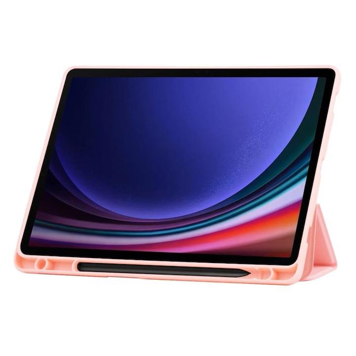 Husa de protectie tableta Tech-Protect SC Pen pentru Galaxy Tab S9 11.0 / S9 Fe / S10 Fe / S10 Lite 10.9 X710 / X716B / X510 / X516B / X520 / X526 / X400 / X406B Pink