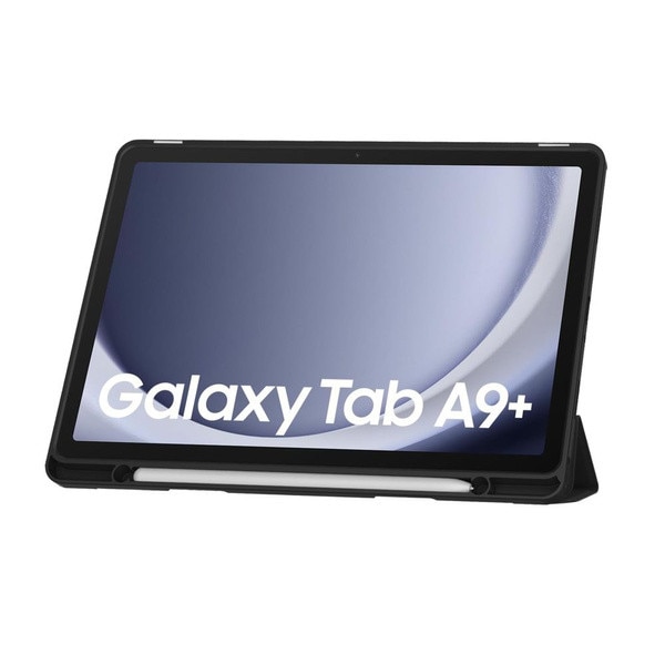 Husa Tech-Protect Smartcase Pen compatibila cu Samsung Galaxy Tab A9 Plus 11 inch Black