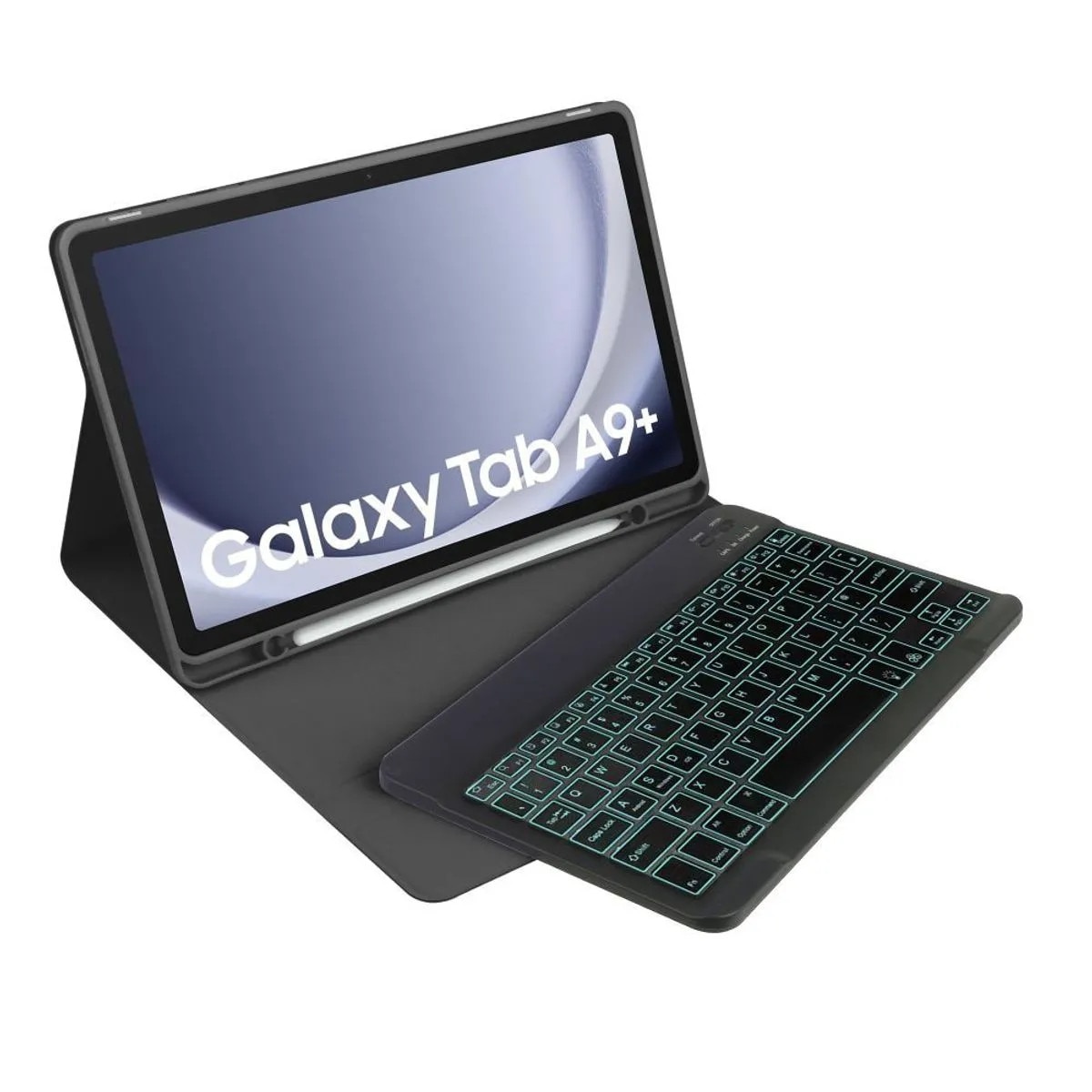 Husa de protectie tableta Tech-Protect SC Pen + Keyboard pentru Galaxy Tab A9+ Plus 11.0 X210 / X215 / X216 Negru