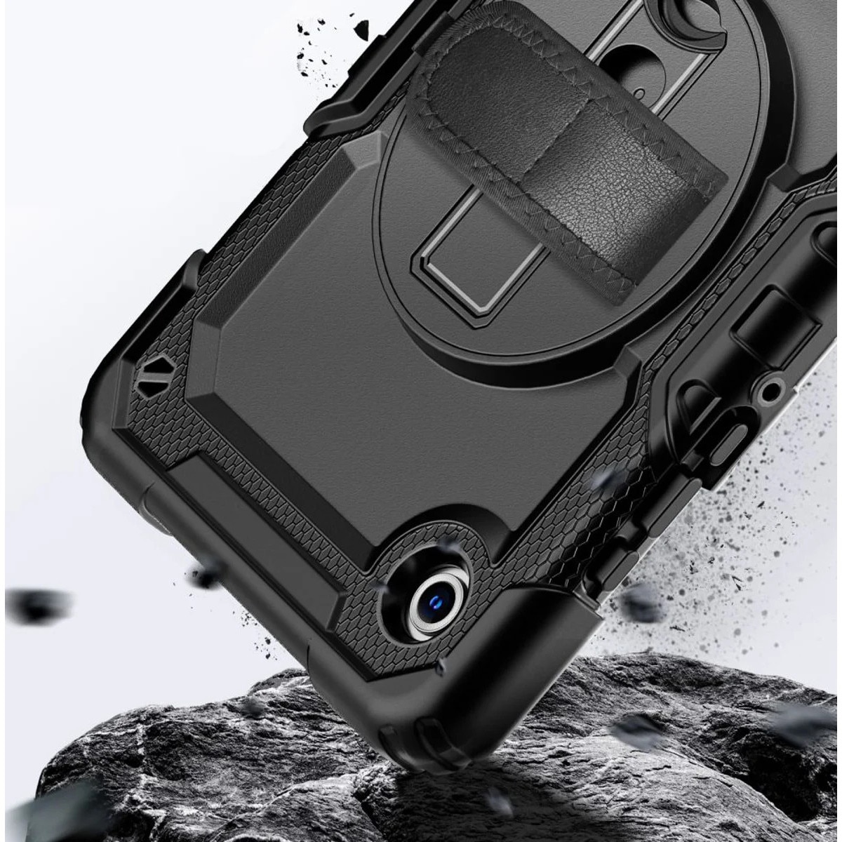 Husa de protectie tableta Tech-Protect Solid pentru Galaxy Tab A9 / A11 8.7 X110 / X115 / X133 / X135 Negru