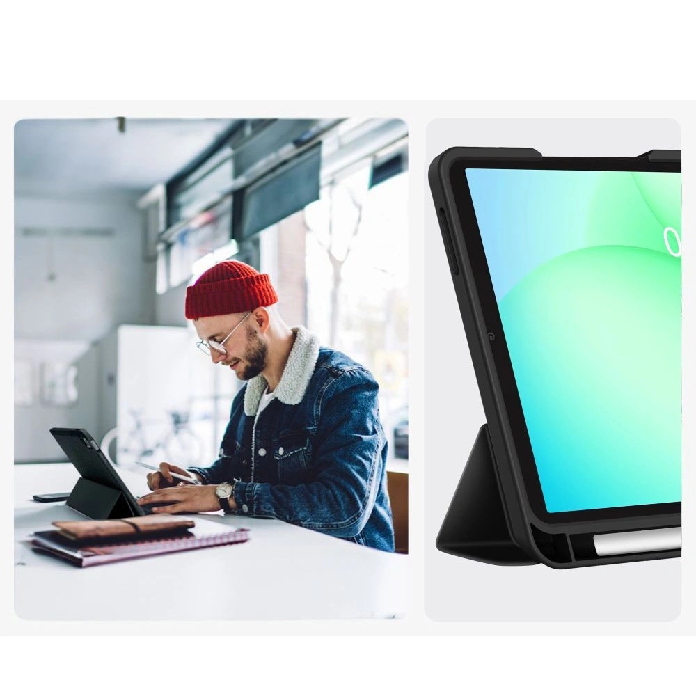 Husa de protectie tableta Tech-Protect SC Pen pentru Galaxy Tab A9+ / A11+ Plus 11.0 X210 / X215 / X216 / X230 / X235 / X236 Negru