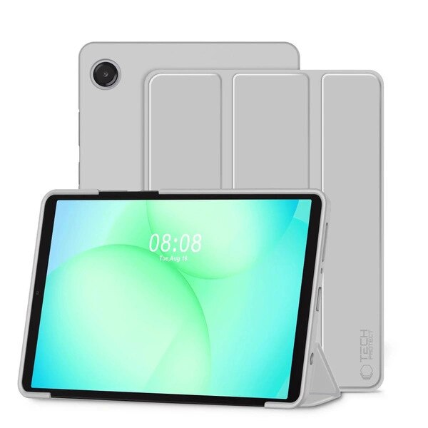 Husa de protectie tableta Tech-Protect Smartcase pentru Galaxy Tab A9 / A11 8.7 X110 / X115 / X133 / X135 Gri