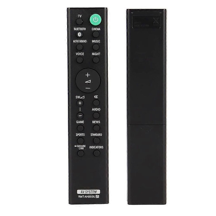 Telecomanda pentru Sound Bar, compatibila cu Sony, material ABS, 28x13.5x5cm, set 1 bucata