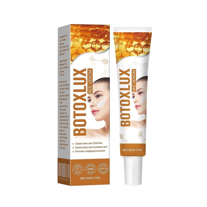 Крем за лице с пчелна отрова, стягащ, хидратиращ, 20g