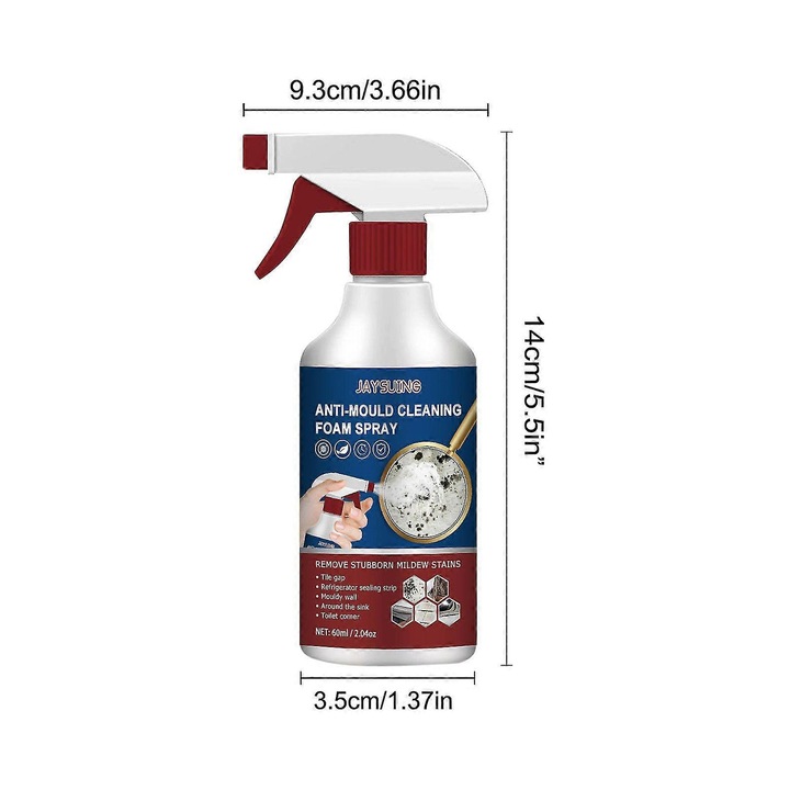 Spray anti-mucegai, JAYSUING, 60ML
