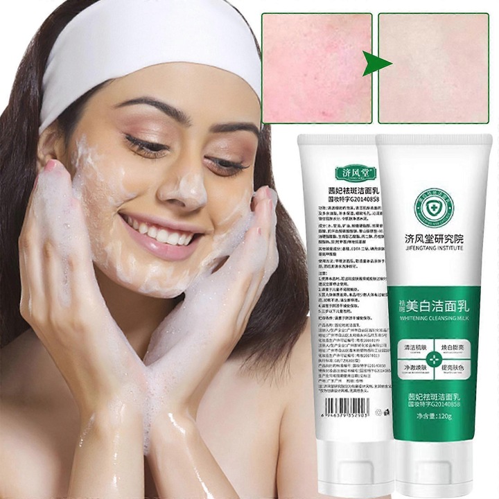 Gel de curatare faciala, indepartare si albire, curatare, echilibrare apa si ulei, 150ml