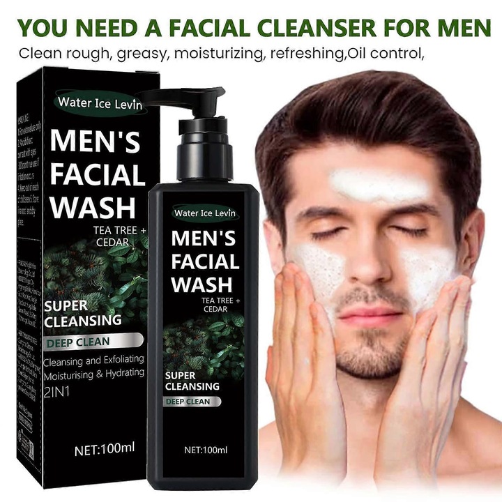 Spuma de curatare faciala, 100ml, hidratanta si purificatoare