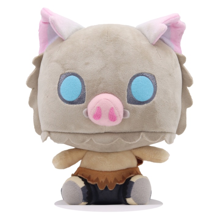 Jucarie de plus Demon Slayer, porc mistret chibi, 20cm