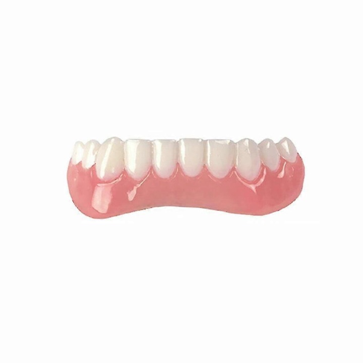 Proteze dentare, Veneers, silicon, 7x2cm, alb
