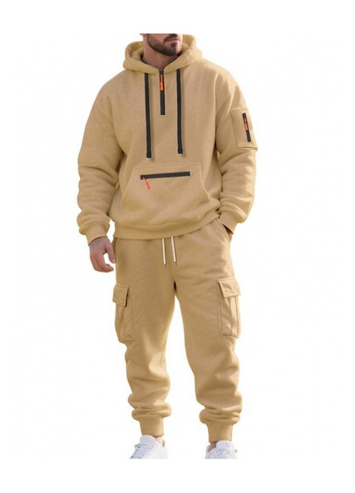 Trening lifestyle barbati, Crem, M INTL