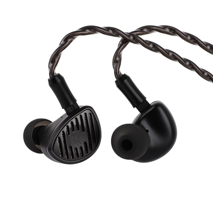 Casti Hi-Fi LINSOUL Kiwi Ears Septet, cablu modular 3,5mm/4,4mm, multicolor