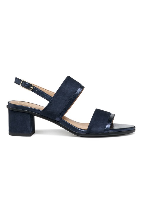 Geox, Aurely 50 vastag sarkú nyersbőr szandál, Tengerészkék