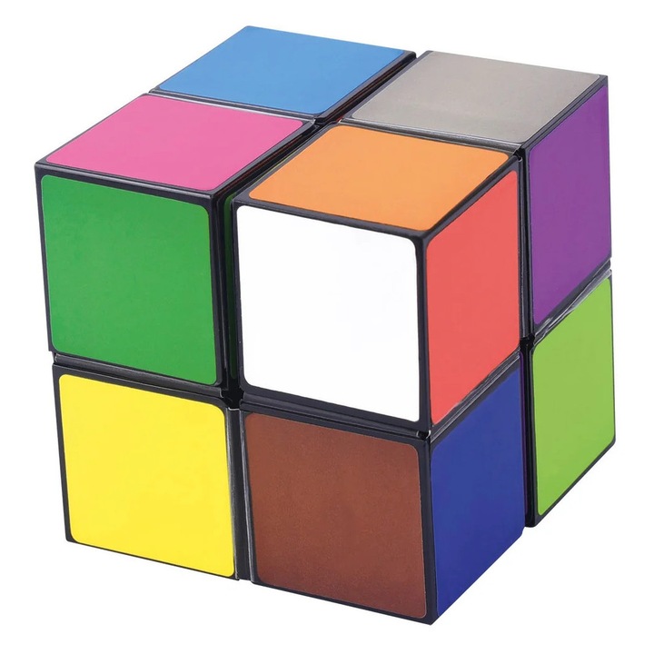 Пъзел куб магически Brain Games, 5x5x5 см, многоцветен
