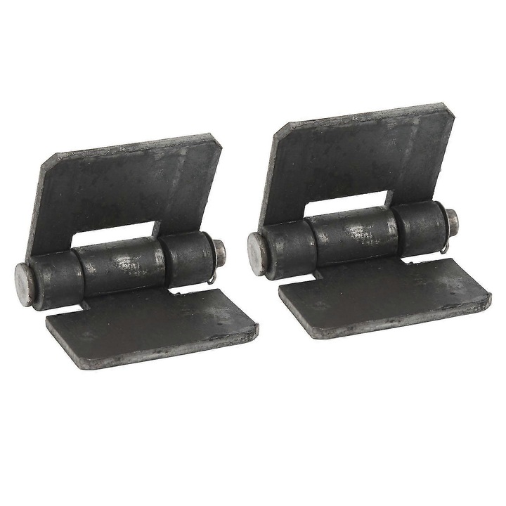 Set 2 Balamale pentru Usi, 106x75x5mm, Otel, pentru Remorci