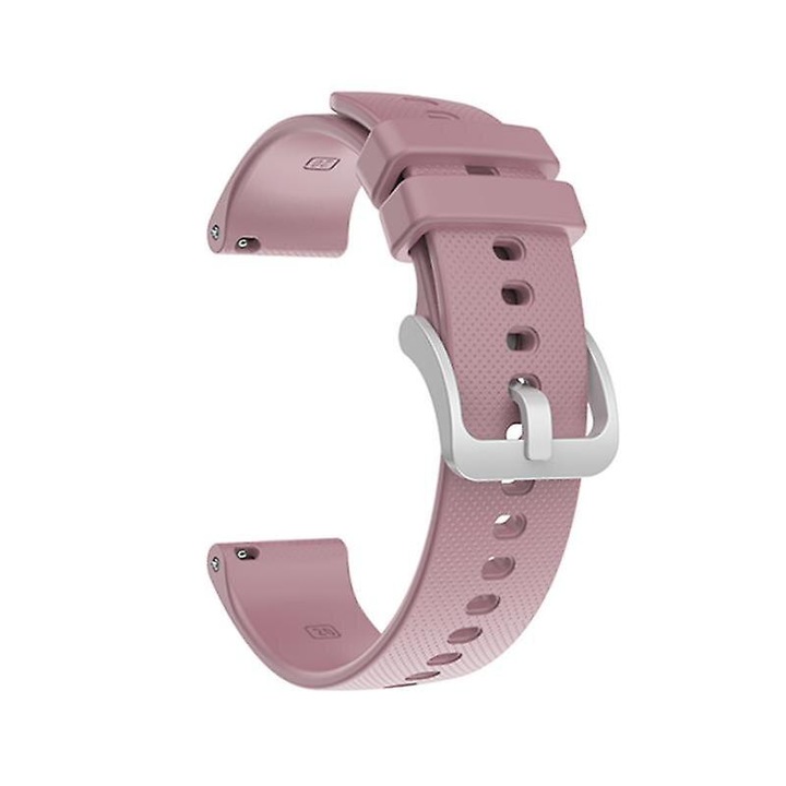 Óraszíj Garmin Venu Sq-hez, cseresznyevirág rózsaszín, állítható, TPU, 1 db-os szett.