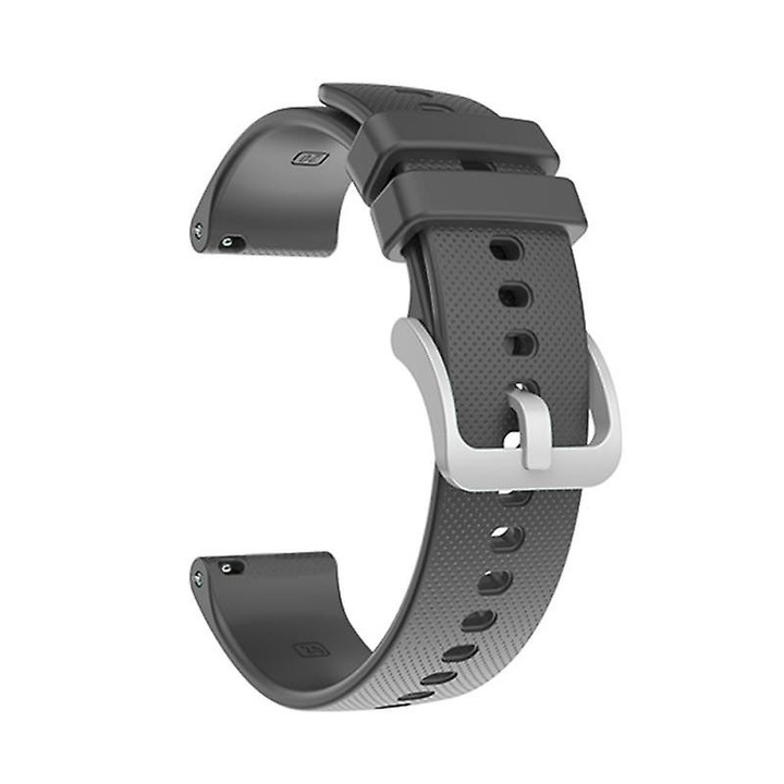 Óraszíj Garmin Venu Sq, vivomove3, TPU, állítható, sötétszürke