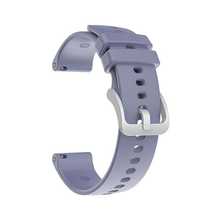 Óraszíj Garmin Venu Sq-hez, szürkéslila, 20mm, 1 darabos készlet