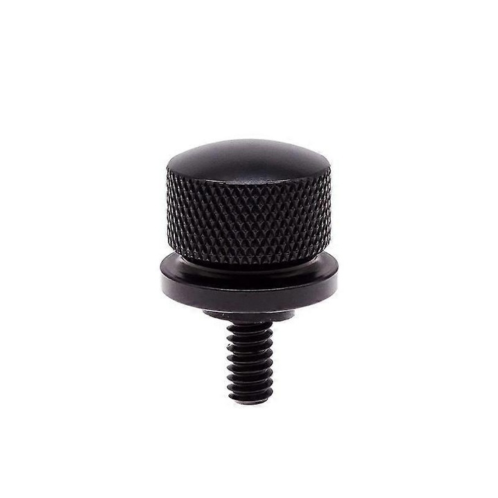 Surub de scaun pentru motocicleta, aluminiu, negru, compatibil Harley