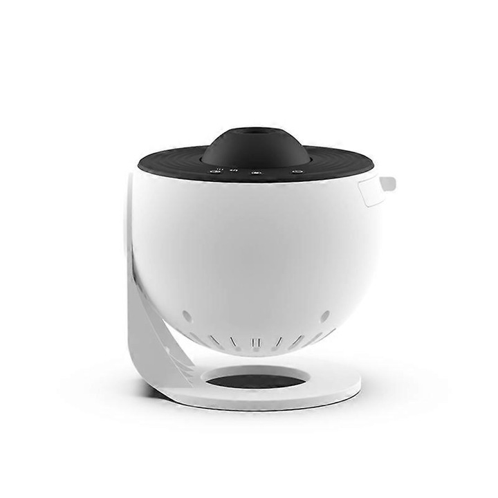 Proiector galaxie, 12 scene, alb, 112x108x109mm