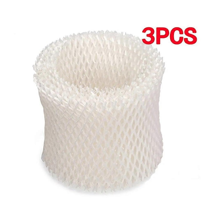 3 db párásító szűrő készlet Philips HU4801 HU4802 HU4803 HU4811 HU4813, fehér, 13,2x3 cm