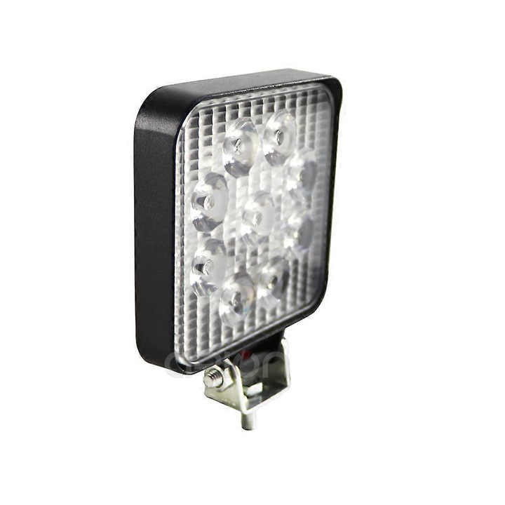 Proiector LED 27W/48W, 9 LED/16 LED, 6500K, IP68, 12V/24V, pentru auto si camioane