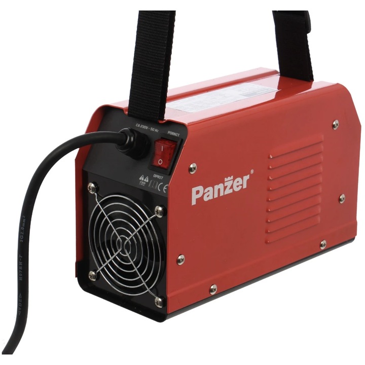 Aparat sudura, Invertor Panzer, afisaj digital, curent sudare reglabil, 4mm diametru, 5600W, IP21S, clasa izolare F